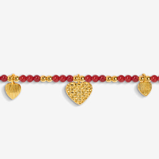 AUTUMN'S CALLING A LITTLE | COSY SEASON | Gold Plated | Bracelet | 17.5cm stretch