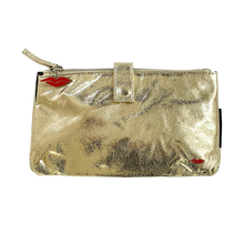 Load image into Gallery viewer, Donna May Knick Knack Bag-Makeup &amp; Toiletries Organiser in Gold
