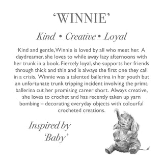 Wrendale Winnie Elephant - Plush Large