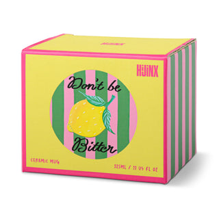 Hijinx  Mug (325ml) Don’t Be Bitter Lemon