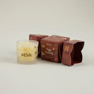 St Eval Christmas Cracker Votive Figgy Pudding