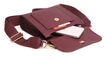 Load image into Gallery viewer, Alice Wheeler Berry Bloomsbury Cross Body Bag
