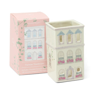 Paddywax No. 09 Parisian Townhouse Style Incense & Tea Light Holder (1 Tea Light & 20 Incense Cones)