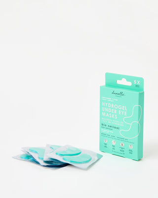 5 Pair Hydrogel Under Eye Masks - Bio Retinol With Green Tea