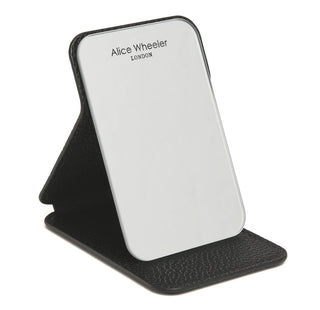 Alice Wheeler Black Mini Folding Mirror