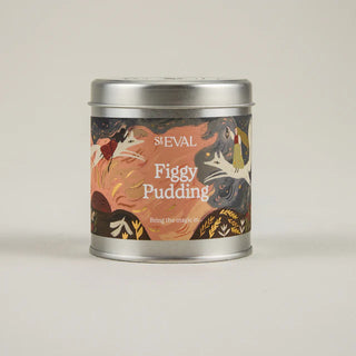 St Eval Christmas Figgy Puddy Tin Candle