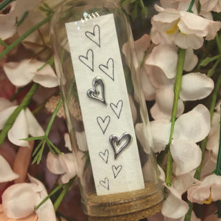 Heart Trail Seed Paper Earring Jar
