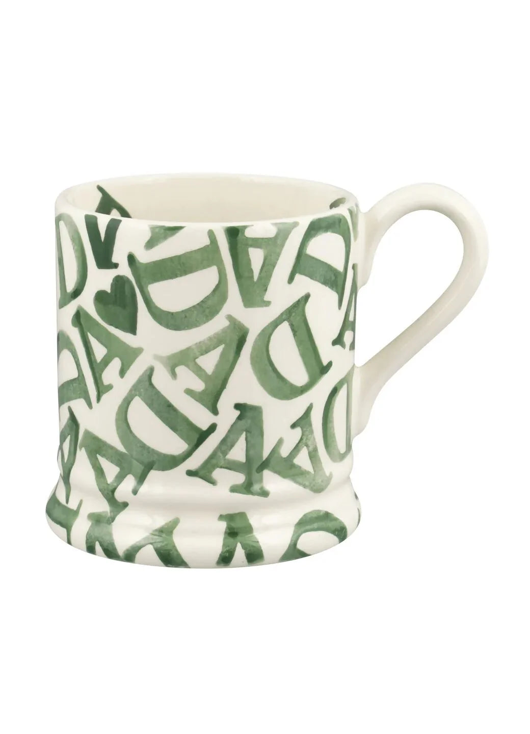 Emma Bridgewater D.A.D Green 1/2 Pint Mug