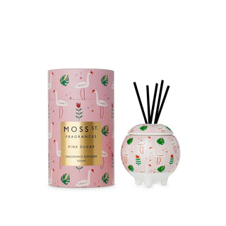 Moss St. Ceramic Diffuser 100ml - Pink Sugar