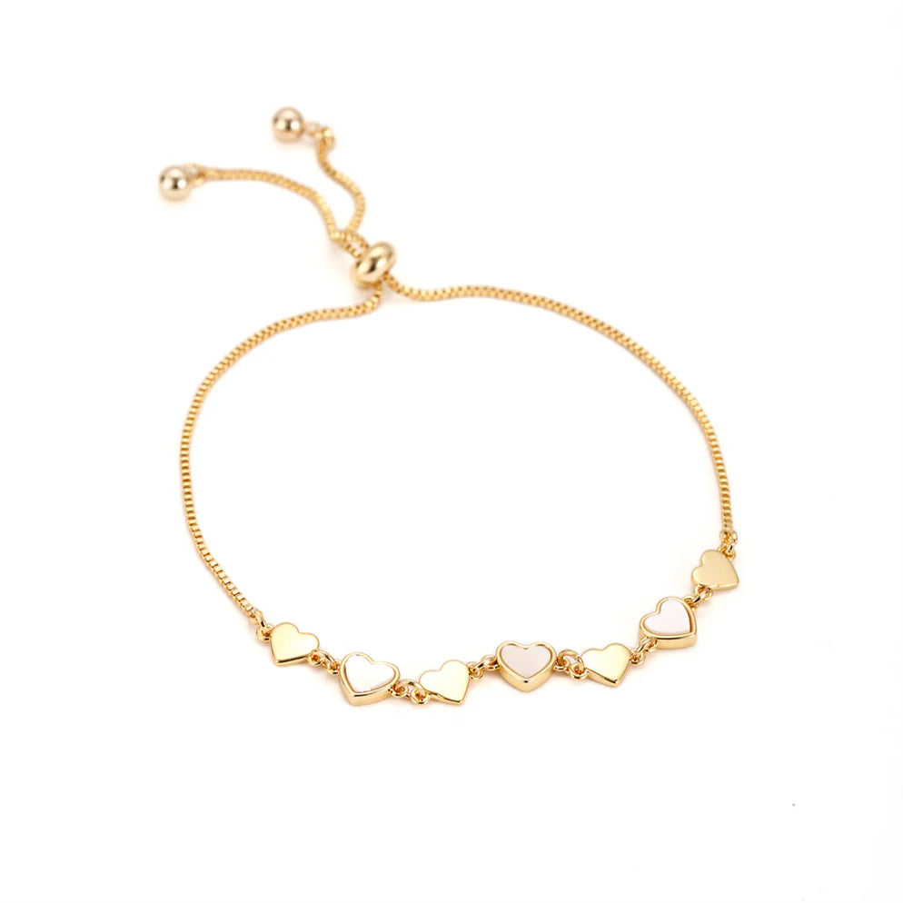 PARK LANE GOLD PLATED BRACELET WITH CUBIC ZIRCONIA STONES