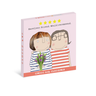 "5 Star Friend" Classic Milk Chocolate Bar 80g