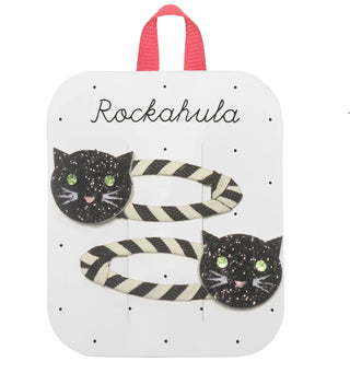 Rockahula Kids Stripy Cat Clips
