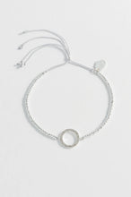 Load image into Gallery viewer, Estella Bartlett - White Cz Circle Louise Bracelet
