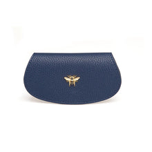 Load image into Gallery viewer, Alice Wheeler Navy Glasses Case
