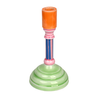 Colour Pop Enamel Candle Holder
