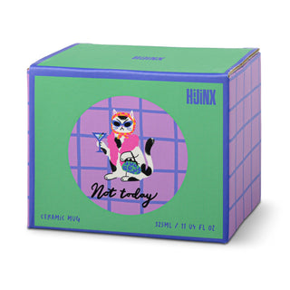 Hijinx Ceramic Mug (325ml) Not Today - Cat