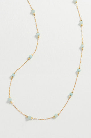 Estella Bartlett Wellness - Amazonite Paperlink Necklace