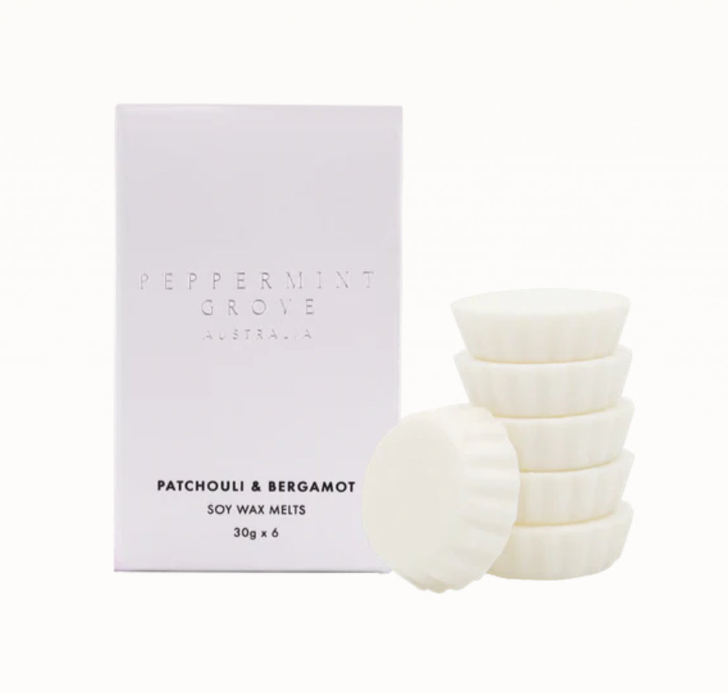 Peppermint Grove Wax Melts 30g Patchouli & Bergamot
