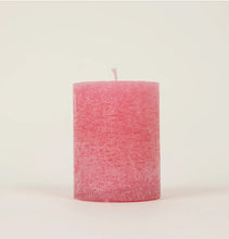 Load image into Gallery viewer, St Eval Wild Rhubarb Fragranced Colour Pillar Candle
