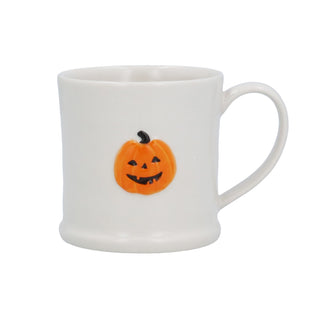Stoneware Mini Mug 7cm - Pumpkin Face