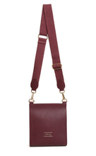 Load image into Gallery viewer, Alice Wheeler Berry Bloomsbury Cross Body Bag
