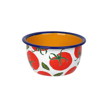 Load image into Gallery viewer, BON APPETIT, ENAMEL BOWL, TOMATO
