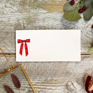 Toasted Crumpet Bow Rectangular Soap Dish