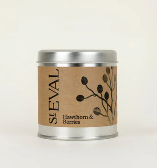 St Eval Hawthorn & Berries Candle in A Tin