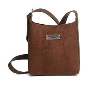 Alice Wheeler Chocolate Mini Hobo Bag