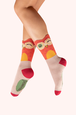 Powder - Owl Character Ankle Socks