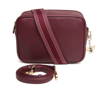 Load image into Gallery viewer, Alice Wheeler Berry Soho Cross Body Bag
