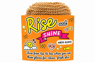 RISE & SHINE WASH GLOVES