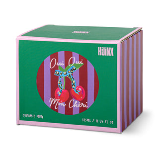 Hijinx Ceramic Mug (325ml) Oiu Oiu Mon Cheri - Cherries
