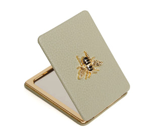 Alice Wheeler - Pistachio Oblong Compact Mirror