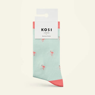 KOSI LONDON - The Flamingo Bamboo Sock