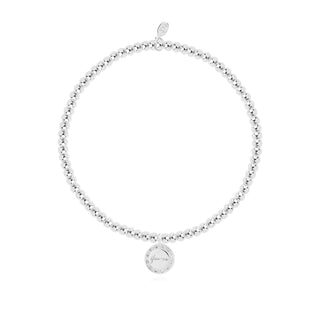 A LITTLE | GLAM-MA | Silver | Bracelet | 17.5cm stretch
