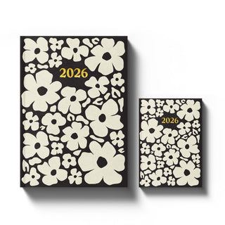 YOP & TOM MONOCHROME A6 DIARY 2026