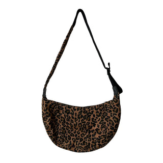 Sixton London - Brixton Cross Body Sling Bag - Brown Leopard Print