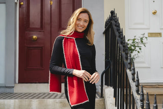 PARK LANE SCARF - RED