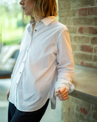 CHALK - NOLA SHIRT | WHITE