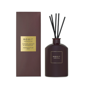 Vintage Leather & Cedarwood 300ml Diffuser