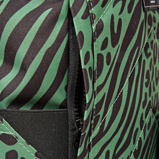 Roka CANFIELD ROLL TOP BACKPACK IN MIXED ANIMAL ARTICHOKE