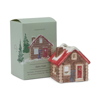 Paddywax No.05 Alpine Chalet Style Incense & Tea Light Holder (1 Tea Light & 20 Incense Cones)