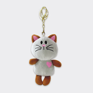 PLUSH BAG CHARMS - CAT
