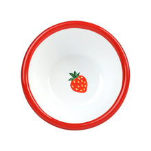 Load image into Gallery viewer, BON APPETIT, ENAMEL BOWL, STRAWBERRY, 10CM
