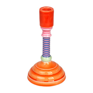 Colour Pop Enamel Candle Holder