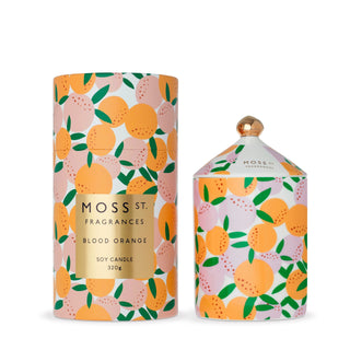 Moss St. Ceramic Candle 320g - Blood Orange