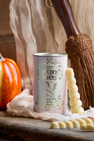 Unicorn Horns - White Chocolate with Sugar Strands by Chocolate Gift Company