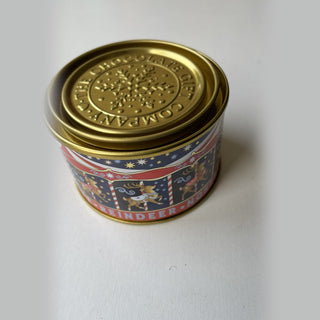 Reindeer Noses - Foil-Wrapped Milk Chocolate Balls in Tin by Chocolate Gift Company
