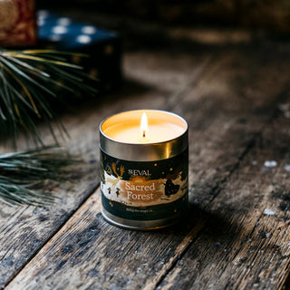 St Eval Christmas Scared Forest Candle